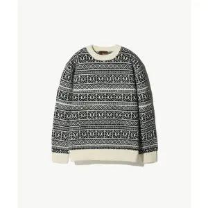 [STCO]노르딕 라운드 니트_블랙 (세미오버핏)_BP