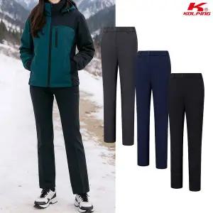 [콜핑] 여성 겨울 기모 방수 기본 등산 바지 KSC954SP3W