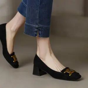 스웨이드여성펌프스 여성구두A19 WCE70D6