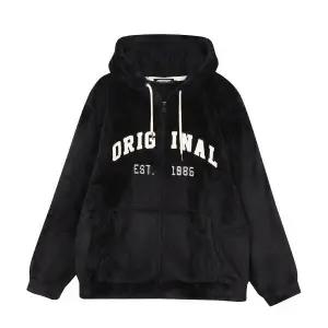 [잠뱅이]공용) 쉐파플리스 아플리케 포인트 후드집업_AM4WIZ842-BK