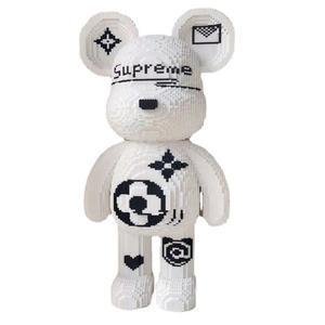 초대형 다양한 컬러 베어브릭 나노블럭 소품 인테리어 장식 미니블록 60cm