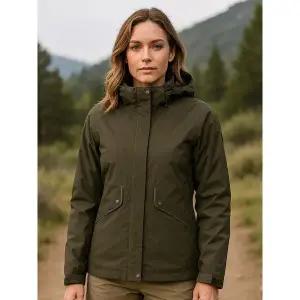 [하프클럽/마운티아]여성 3in1 자켓 (방수자켓 패딩내피) 카키_1MQJKW2501
