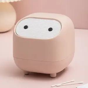 미니 탁상용 쓰레기통 원터치 귀여운 책상 휴지통 인테리어 이쁜쓰레기통 작은쓰레기통