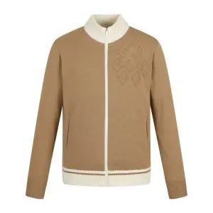 [핑]남성 배색 방풍 집업 니트 가디건 111E3SD201BG_s