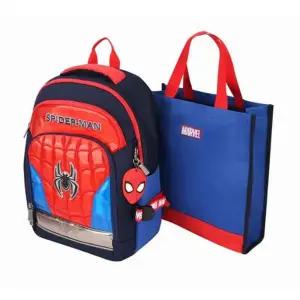 스파이더맨 책가방 학생 백팩 키즈 보조 가방 세트