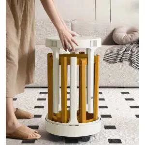 포르르 보조의자 거실 테이블 교회의자 모던 북유럽