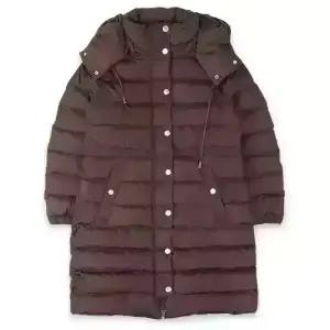 디몬트 막스마라 여성 체르베로 후드 롱패딩 자켓(레드브라운) 2525496052600 034