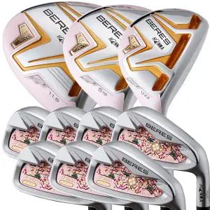 혼마 아이주 3스타 풀세트 10개(드라이버11.5도+우드5번+유틸리티22도+7아이언6∼S) L 여성용 AIZU AS보증