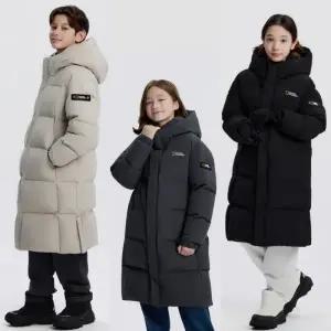 [롯데백화점]내셔널지오그래픽 롱 카이만 구스 다운 점퍼  K254UDW340