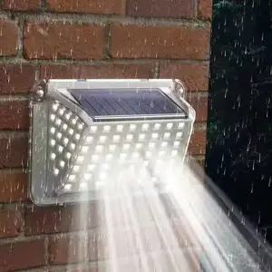 태양열 센서등 방수 동작 야외 태양광 벽부등 정원등 점등 충전 자동 생활 부착