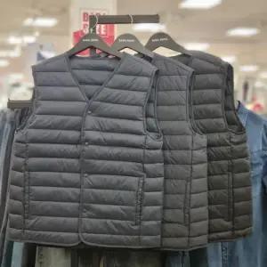 HC21 빅사이즈 브이넥 구스경량조끼 BEY724 (42517644)