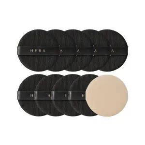 헤라 블랙 쿠션 대용량 퍼프 10매