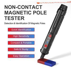 MASTFUYI FY8851 자석 극성 테스터 N/S 탐지기 북남 식별기 자기장