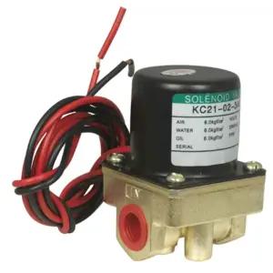 DC24V 용접 솔밸브 TIG CO2 가스 제어 밸브 KC21-02-3A3 용접기 부속