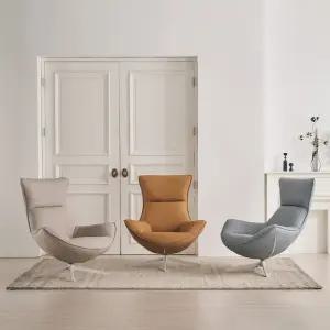 일마레하우스 타임 1인용 기능성 가죽 안락 의자 수유 360도 회전 쇼파