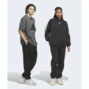 [아디다스]ADIDAS 바스켓볼 플리스 조거 - 블랙 JX5595