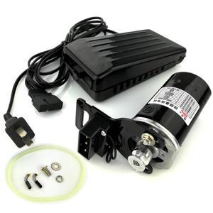 220V 180W 10000RPM 전기 재봉틀 모터 세트 홈 액세서리 블랙 풋 컨트롤 페달 포함