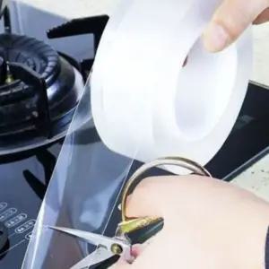 투명한 욕실 테잎 보수테이프 주방용품 실리콘 싱크대방수테이프 옥상