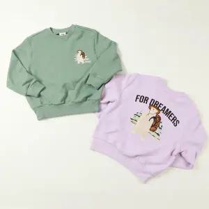 [롯데백화점]지프 지프 아플리케 캠핑 베어 맨투맨  KP1TSU842