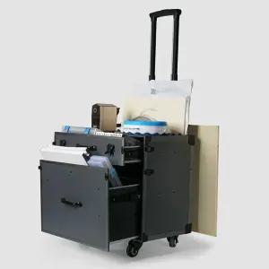 화구 캐리어 카트 수납함 화방 정리함 아트백 미술 이동식