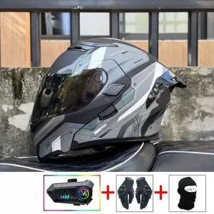 블루투스 헬멧 빅사이즈 오토바이 여름 반모 배달 하이바