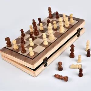 원목 접이식 cm 체스보드 캠핑 x 체스판 보드게임 34 세트 체스게임