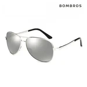 메탈 보잉 편광 선글라스 실버미러 남자 여자 레져