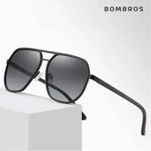 프리미엄 남성 보잉 선글라스 TAC 메탈 편광 HD