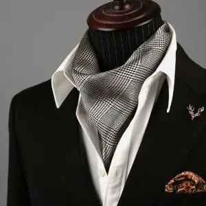 셔츠 실크 남성 정장 빈티지 남자실크스카프