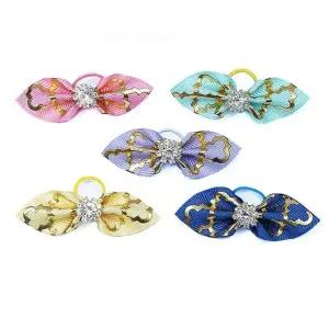 핀 한쌍 강아지 랜덤1개 문펫 모로코리본2 (WFJ5Q4C)