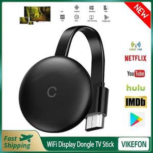 5G/2.4G 무선 WiFi 디스플레이 동글 화면 미러링 Chromecast 4K HD HDMI 호환 미디어 플레이어 용 1080P TV