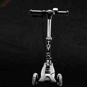 토이큐브킥보드 유아 세발킥보드 티큐브 블랙 접이식 LED 씽씽이 1P