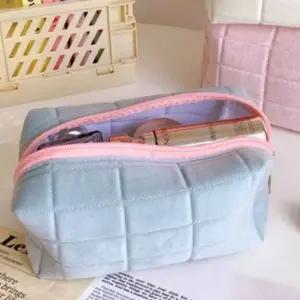 대형파우치 화장품 메이크업도구 가방 파우치 블루 (WFJPW1I)