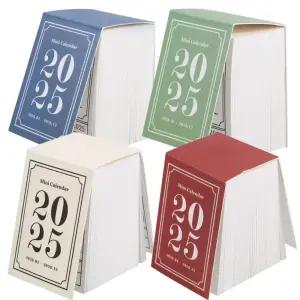 일력 미니 캘린더 북 재료 365 저널 스티커 시트 사무용품 플래너 종이