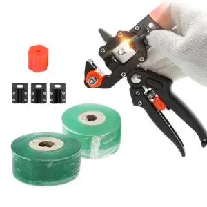 20MM 30MM 롤테이프 2PCS포함 원예 접목가위 세트 원예가위 원예용품 접붙이기 조경 과수 정원