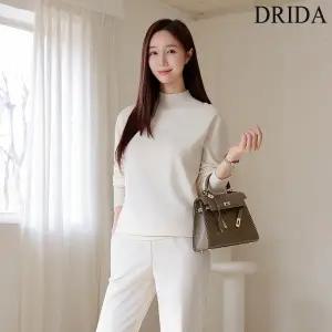 드리다 N25062DB 무드베이직반폴라니트 빅사이즈