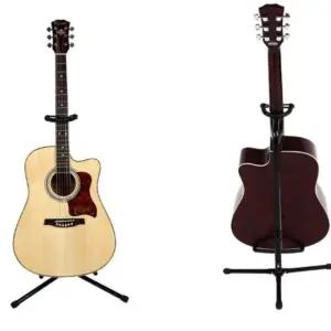 고품질 넥크형 악기 통기타 기타 받침대 스탠드 거치대 보관대 (WFJREES)