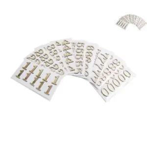 호실스티커 숫자스티커 호실판 금박숫자