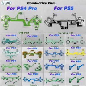 [호환품]단추 리본 회로 기판 PS3 PS4 Pro PS5 JDS JDM 001 011 030 040 055 컨트롤러 전도성 필름 키패드