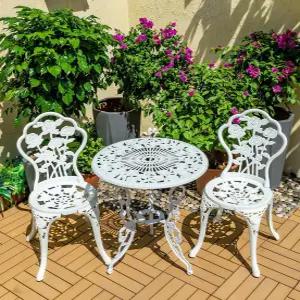 테이블 마당 가든  의자 야외용테이블 야외테이블세트 벤치