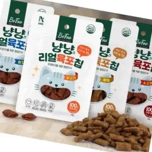고양이 간식 육포칩 참치 50g 훈련용 고양이용 스낵 사료 (WFK6LFB)