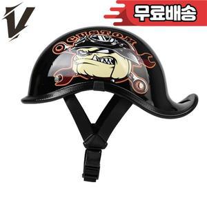 오토바이 헬멧 레트로 개성 전기 자전거 남녀 모두에게  사계절용