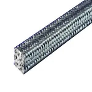 라몬 SS165LA.312x1-V 스털링 씰 공급 확장 유연 흑연 충전 PTFE 브레이드 패킹 5/16 단면 1 절단 길이