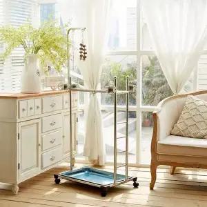 스테인레스 앵무새횟대 대형 놀이터 배변판 조류