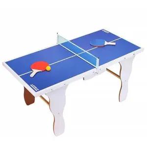 Middle Table tannis 라이프업 미들 탁구 가정용 탁구대 탁구 놀이 연습 풀 세트 (WFJ6GYA)