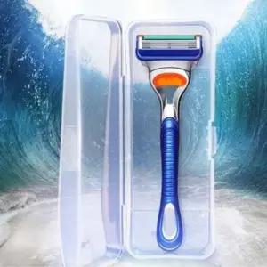 면도기케이스 쉐이빙 여행 더블에지 홀더 휴대용 보관 면도기 케이스 보관