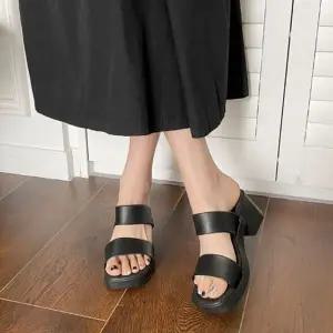 여성 슬리퍼 사무용 루즈핏 키높이 WFGS3SO