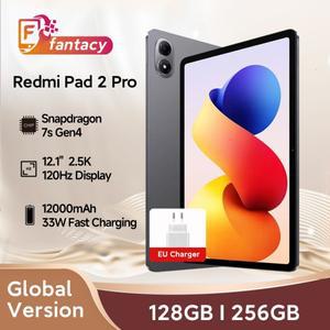 샤오미 레드미 패드 2 프로 글로벌 버전 스냅드래곤 7s Gen 4 12.1인치 2.5K 크리스탈 클리어 디스플레이 3