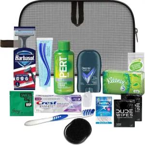 편의성 키트 인터내셔널 남성 프리미엄 15피스 조립 여행 제공 질레트 바바솔 면도 제품