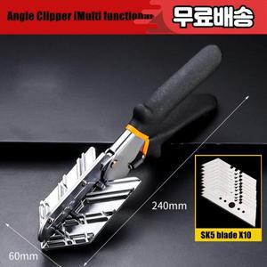 다각도 PVC 커터 가위 45-135 ° 와이어 덕트 벽 패널 및 플라스틱 파이프용 전기 기술자 DIY용 수공구